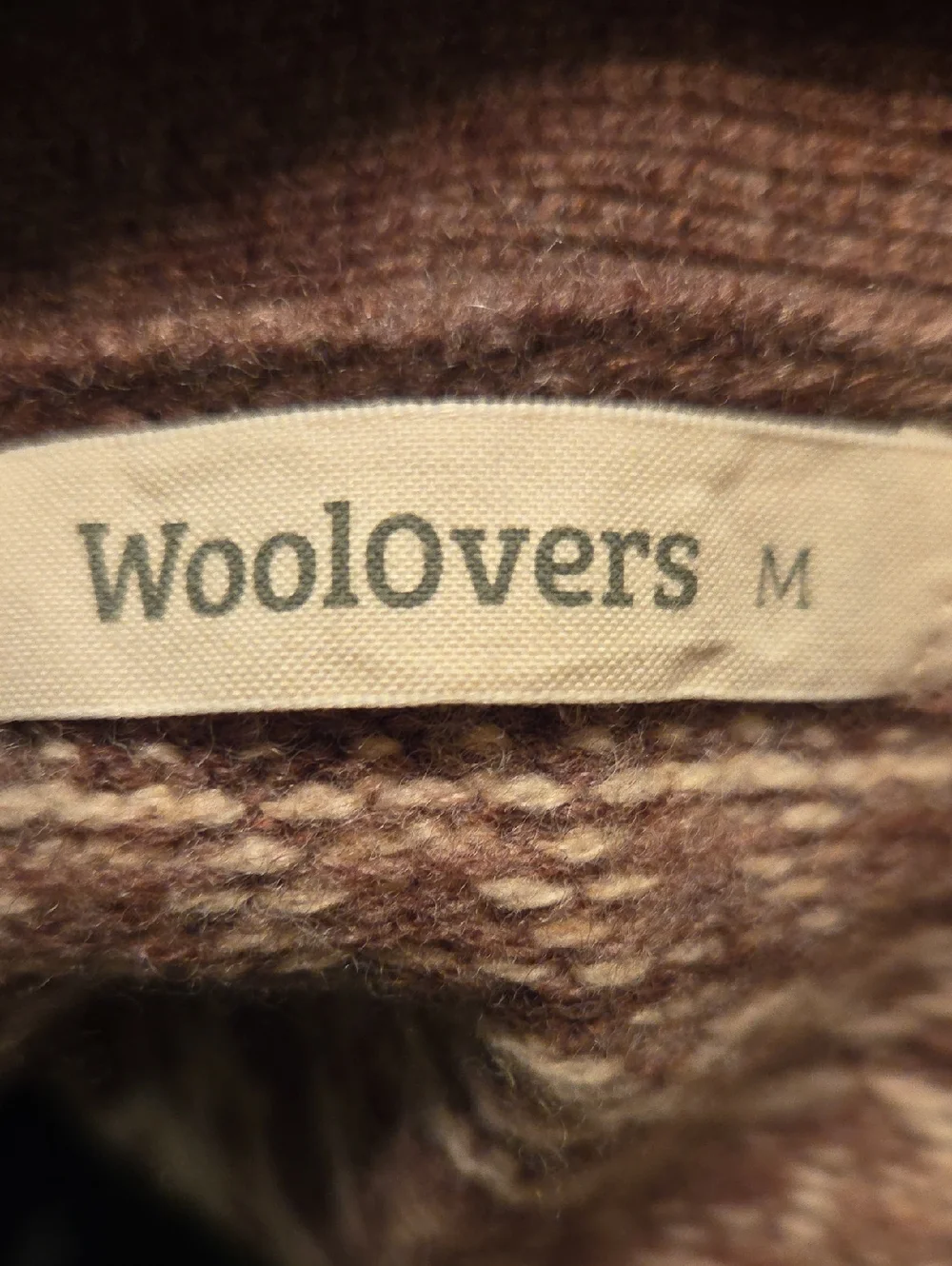 WOOLOVERS Lambswool Cardigan Womens Size Medium